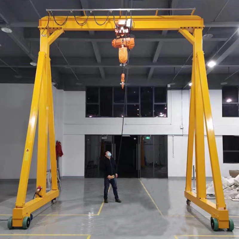环链电动葫芦搭配龙门吊使用